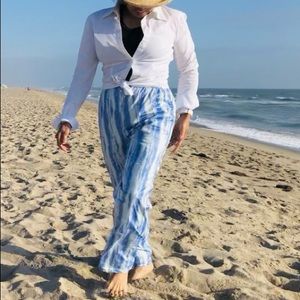 OS Wide Leg Beach Pants.